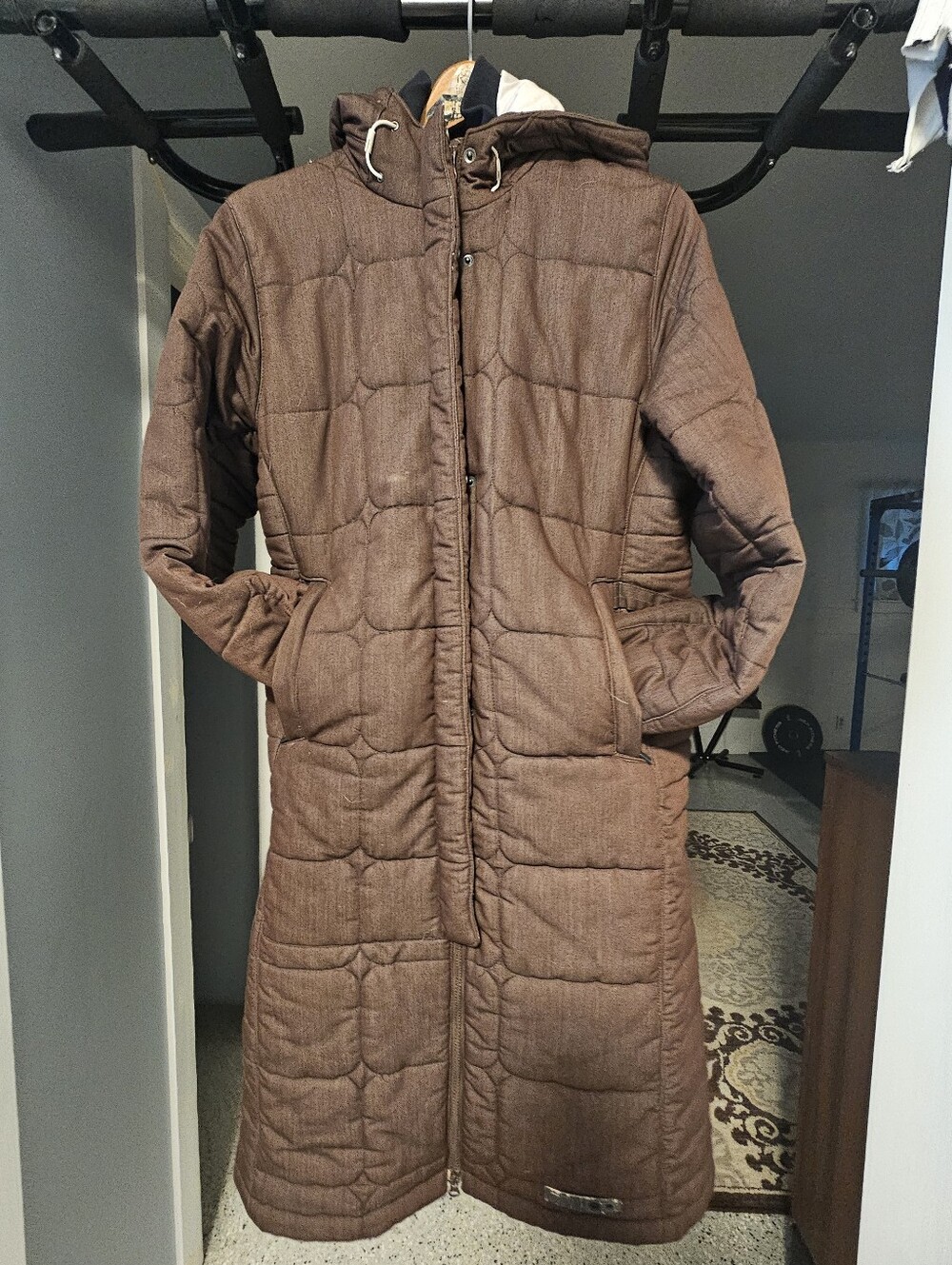 Merrell Women's Hooded 3/4-length Winter Jacket
